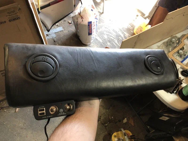 Passenger Knee Pad Vents